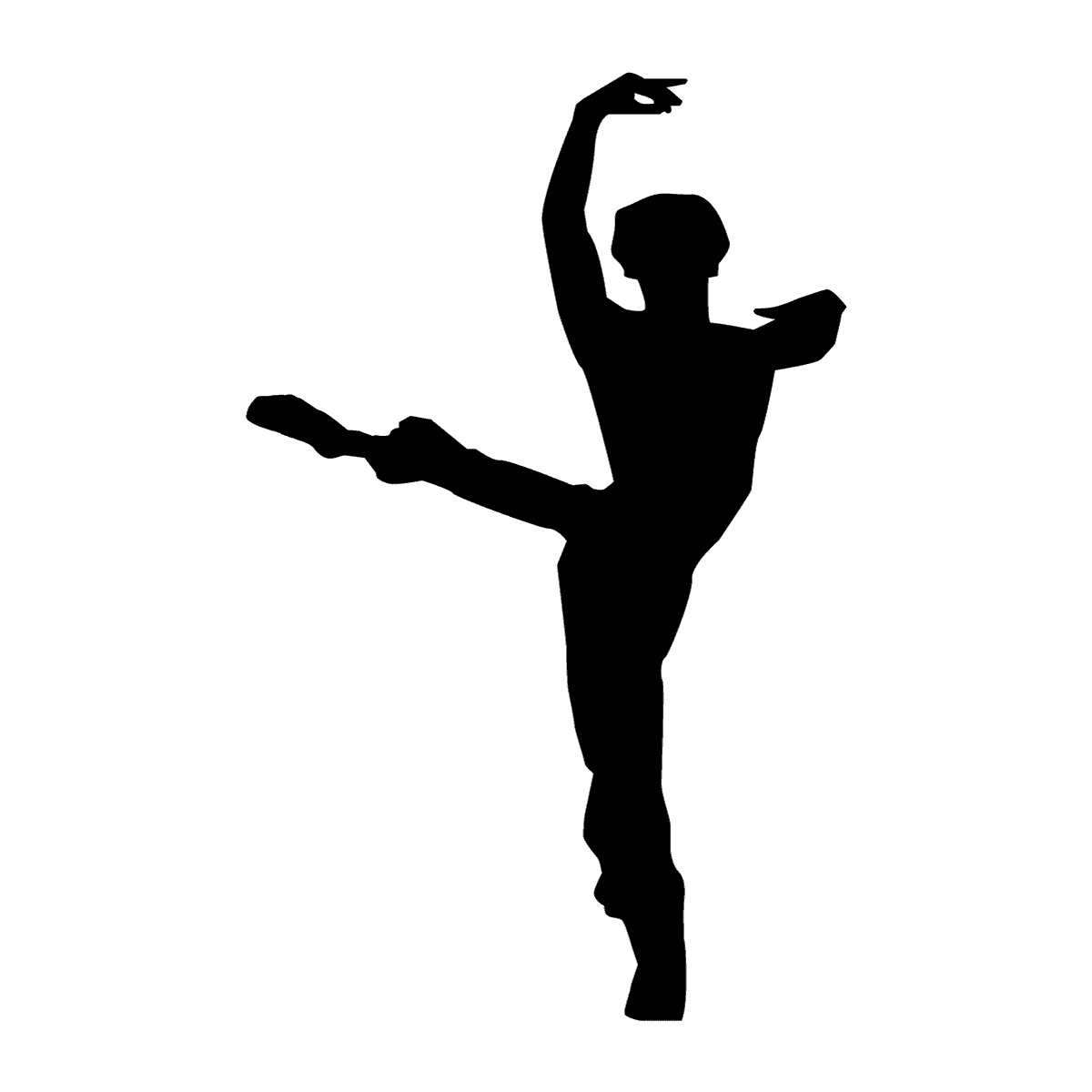Danser silhouette