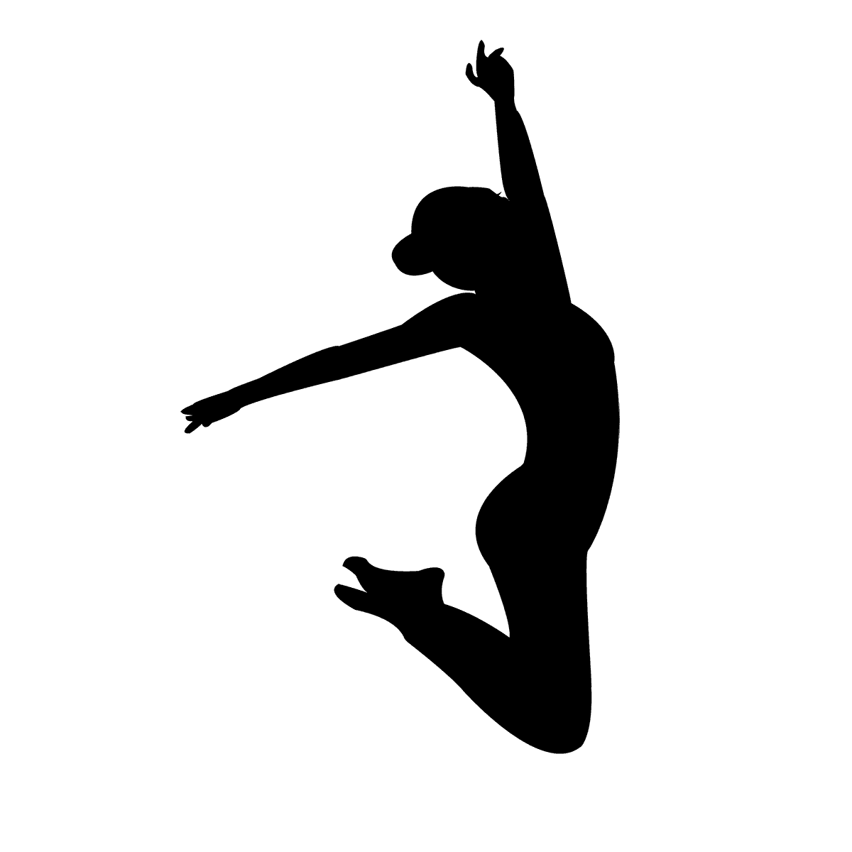 Danser silhouette